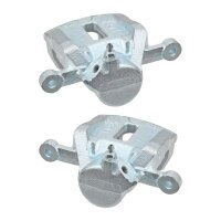 Brake caliper set 1 piston Ø 43 mm grey cast iron...
