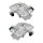 Brake caliper set with locking Ø 34 mm aluminium A.B.S. for e.g. HONDA CIVIC