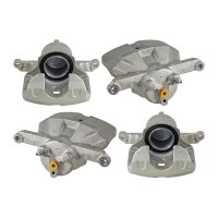 Brake caliper set 1 piston Ø 60 mm grey cast iron...