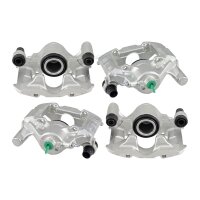 Brake caliper set 1 piston Ø 43 mm grey cast iron...