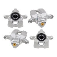 Brake caliper set 1 piston Ø 38 mm grey cast iron...