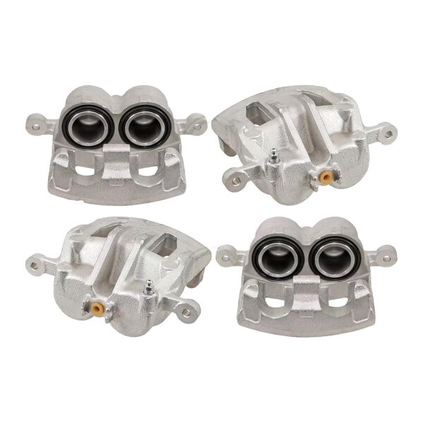 Brake caliper set 2 pistons Ø 45 mm cast iron A.B.S. for e.g. HYUNDAI SANTA