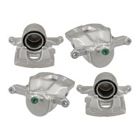 Brake caliper set 1 piston axial Ø 60 mm grey cast...
