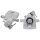 Brake caliper set with parking brake Ø 34 mm A.B.S. for MAZDA CX-3