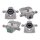 Brake caliper set 1 piston axial Ø 40 mm aluminium A.B.S. for LEXUS IS