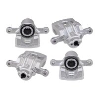 Brake caliper set 1 piston Ø 38 mm grey cast iron...