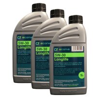 Motoröl Multipack 3x1 l 5W-30 C3 SN ECANIS Longlife...