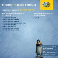 Interior Blower Regulator 12 V 6-pin HELLA IAM-Expertise suitable for VOLVO XC40