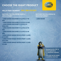 Regler Innenraumgebläse 12 V 4-polig HELLA für u.a. LAND ROVER RANGE ROVER SPORT