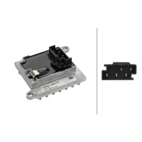 Interior Blower Regulator 12 V 5-pin HELLA for...