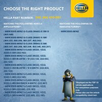 Regler Innenraumgebläse 12 V 6-polig HELLA für u.a. MERCEDES-BENZ S-KLASSE