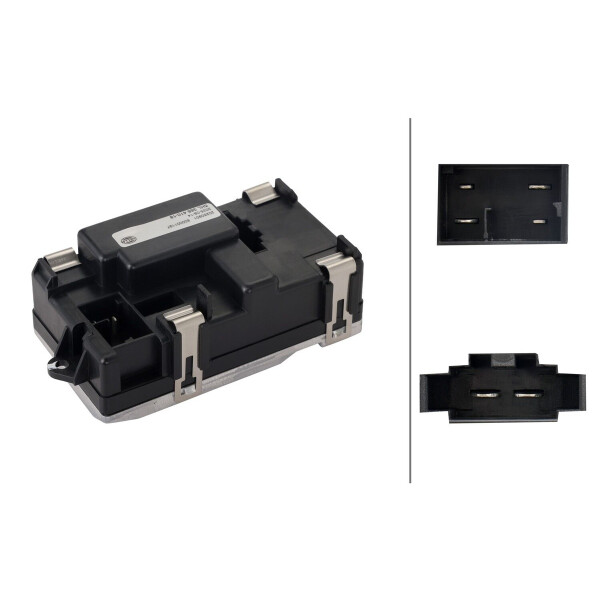 Regler Innenraumgebläse 12 V 6-polig HELLA passend für u.a. AUDI A6