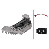 Interior Blower Regulator 12 V 5-pin HELLA suitable for...