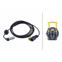 Wheel Speed Sensor 2.840 mm cable HELLA suitable for e.g....