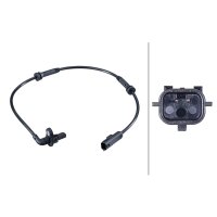 Wheel Speed Sensor 2-pole Hall sensor 645 mm cable HELLA...