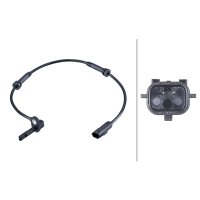 Wheel Speed Sensor 2-pole Hall sensor 600 mm cable HELLA...
