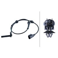 Sensor Raddrehzahl 2-polig Hallsensor 698 mm Kabel HELLA...