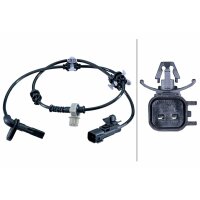 Sensor Raddrehzahl 2-polig Hallsensor 772 mm Kabel HELLA...