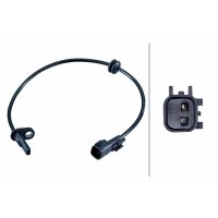Sensor Raddrehzahl 2-polig Hallsensor 495 mm Kabel HELLA...