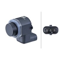 Rear Parking Aid Sensor clipped 3-pin HELLA for DODGE...