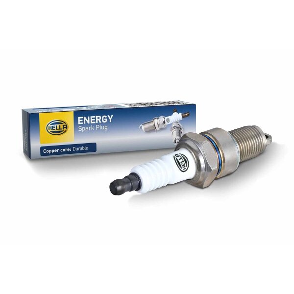 Zündkerze mit Flachdichtsitz M14X1,25 25 Nm HELLA für u.a. HONDA ACCORD