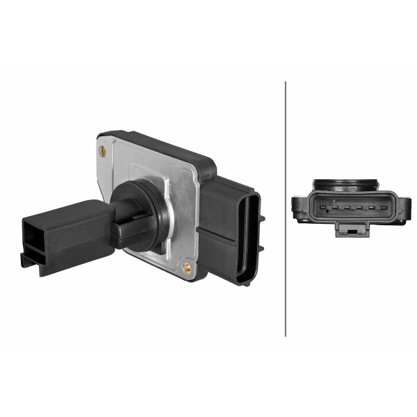 Mass Air Flow Sensor screwed 4-pole HELLA for e.g. FORD MONDEO