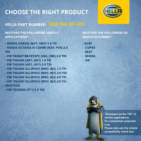 Innenraumgebläse 12 V 180 W 2-polig HELLA IAM-Expertise für u.a. VW PASSAT