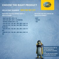 Interior Blower 12 V 150 W 2-pole HELLA IAM-Expertise for e.g. VW UP!