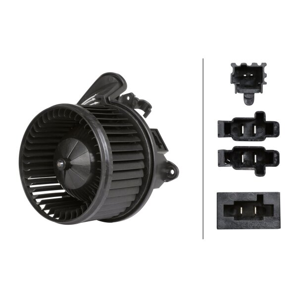 Innenraumgebläse 12 V 264 W 2-polig HELLA passend für u.a. OPEL CORSA