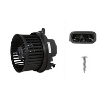 Interior Blower 12 V 192 W 2-pole HELLA suitable for e.g....