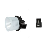 Interior Blower 12 V 186 W 2-pole HELLA suitable for e.g....