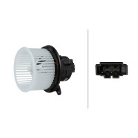 Interior Blower 12 V 252 W 2-pole HELLA suitable for e.g....