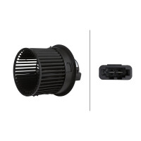 Interior Blower 12 V 222 W 2-pole HELLA suitable for e.g....