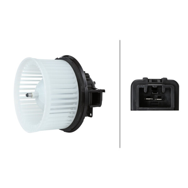 Innenraumgebläse 12 V 222 W 2-polig HELLA IAM-Expertise passend für u.a. VW UP!