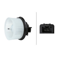 Interior Blower 12 V 222 W 2-pole HELLA IAM-Expertise...