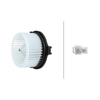 Interior Blower 12 V 186 W 2-pole HELLA for e.g. TOYOTA...