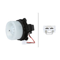 Interior Blower 12 V 228 W 2-pole HELLA suitable for e.g....