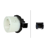 Interior Blower 12 V 162 W 2-pole HELLA suitable for e.g....