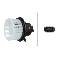 Interior Blower 12 V 525 W 2-pole HELLA for e.g. OPEL...