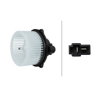 Interior Blower 12 V 216 W 2-pole HELLA suitable for e.g....
