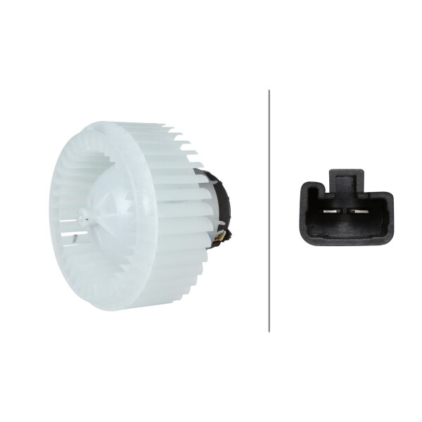 Innenraumgebläse 12 V 276 W 2-polig HELLA passend für u.a. OPEL MOKKA