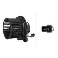 Interior Blower 12 V 162 W 2-pole HELLA suitable for e.g....