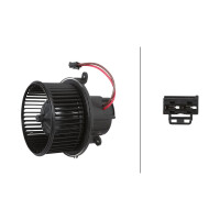 Interior Blower 12 V 300 W 2-pole HELLA for MERCEDES-BENZ...