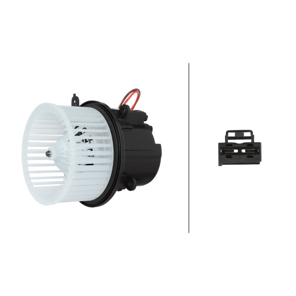 Interior Blower 12 V 216 W 2-pole HELLA for MERCEDES-BENZ VITO and others