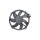 Engine Cooling Fan 12 V 250 W 2-pole HELLA for e.g. RENAULT MEGANE