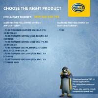 Engine Cooling Fan 12 V 2-pole HELLA IAM-Expertise for FORD TRANSIT and others