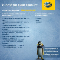 Engine Cooling Fan 12 V 200 W 2-pole HELLA for e.g....