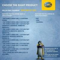 Lüfter Motorkühlung 12 V 250 W 2-polig HELLA...