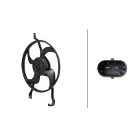 Engine Cooling Fan 12 V 72 W 2-pole HELLA suitable for...