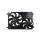 Engine Cooling Fan 12 V 306 W 4-pole HELLA suitable for e.g. VOLVO XC60